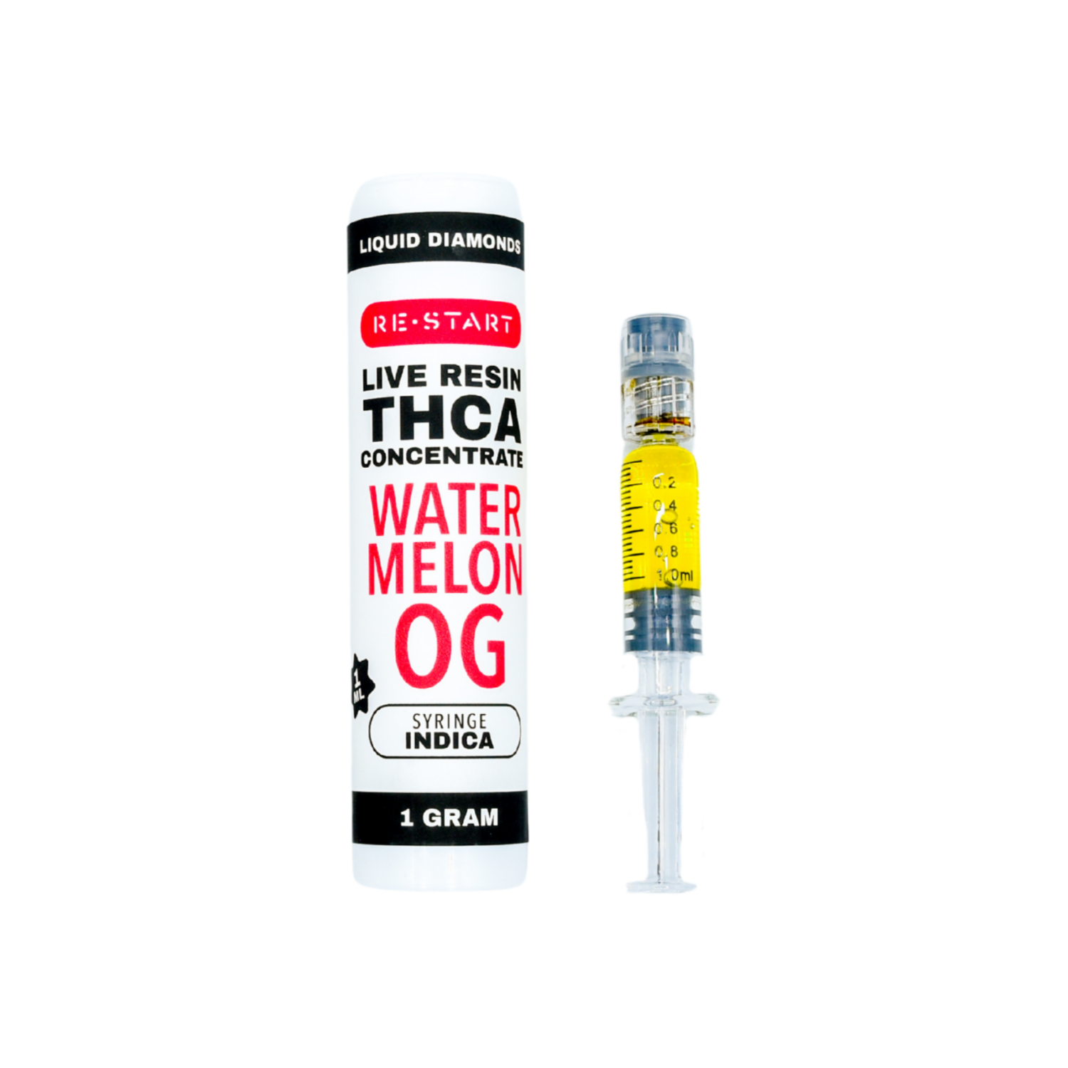THCA Dab Syringe Watermelon OG (I) Live Resin / 1ml/1G